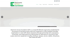 Desktop Screenshot of e-access.org